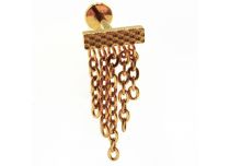 Labret Titanium PVD Gold Intern Steril Motiv 5 Chainette |  ITC