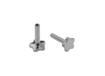 Labret Fleur 1.2x6 Titanium innen