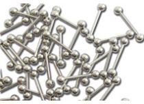 Set von Barbell Stahl mit Kugeln 3 mm |  ITC