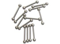 Set von Barbell Titanium Kugeln 3 mm |  ITC