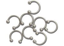 Lot von Hufeisen Titan Kugel 3 mm |  ITC