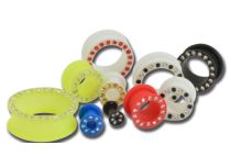 Flexible Silikon-Tunnel mit Strasssteinen Mix |  ITC
