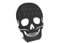 Acryl-Display Totenkopf 12 Schmuckstücke für Septum 14 x 18 cm