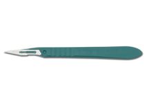 Steriles spitzes Skalpell, 10er Packung