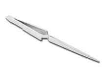 Pinzette Inox gekreuzt spitz Länge 16 cm