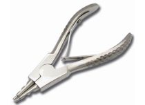 Edelstahlzange mit Sprengring Edelstahl Länge 10 cm