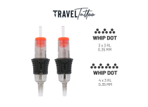 Dot / Whipdot Tattoo Patrone - Ø 0,35 mm - Long Taper | Travel tattoo