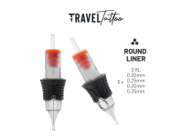 Tattoo Patrone Plotter 3 RL - verschiedene Ø | Travel tattoo