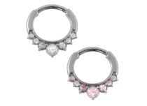 Ring Stahl Scharnier Opal Synthetik |  ITC