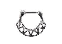 Ring Septum Scharnier Ethnisches Muster |  ITC