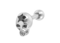 Barbell Stahl Totenkopf |  ITC