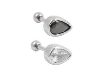 Barbell Stahl Motiv Wassertropfen |  ITC