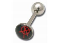 Barbell Stahl Scheibe 8 mm Motiv A Anarchist |  ITC