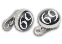 Piercing Oberfläche Titanium Scheibe Stahl 5 mm Motiv 69 |  ITC