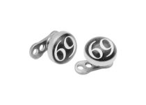 Piercing Oberfläche Titanium Scheibe Stahl 5 mm Motiv 69 |  ITC