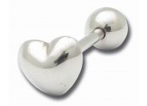 Barbelle Stahl Motiv Herz 8 mm |  ITC