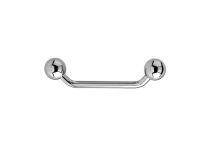 Barbell Titanoberfläche Winkel 45° mit Kugeln  iTC
