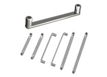 Barbell Oberfläche Titan intern flach Winkel 90° zurück 2 mm |  ITC