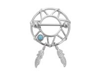 Teton-Juwel Stahl Clickers Dream Catcher |  ITC