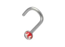 Stud Nez Stahl Motiv Flammen |  ITC