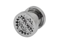Plug Stahl schraubbar Motiv Zahnräder |  ITC