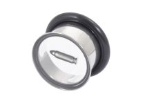 Plug Stahl geschultert Motiv Ball |  ITC