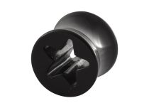 Tunnel Acrylic Sternmuster Schwarz |  ITC