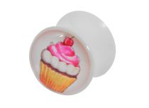 Plug Acrylic Shouldered Pattern Cup Cake |  ITC