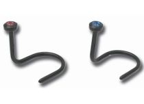 Stud Nase BioFlex 0,8 mm Kristall Farbig |  ITC