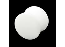 Plug Acrylic Shouldered Weiß |  ITC
