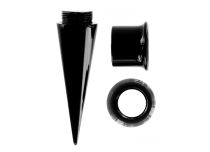 Acrylic Extender &amp; Tunnel Set Schwarz |  ITC