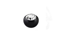 Kugel Titanium Kristall Facette Weiß |  ITC