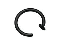 Offener Schwarzstahlring mit Scheibe 3 mm |  ITC