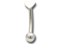 Banane Stahl Motiv Herz 3 mm |  ITC