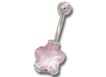 Banane Stahl mit Kristallbesatz und Griffel Blume 10 mm |  ITC