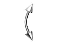 Banane Stahl mit Spitzen 3 mm |  ITC