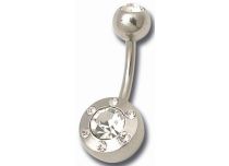Banane Stahl Multi Kristall Weiß Kugeln 5 / 8 mm |  ITC