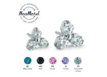 Accessoire NEOMETAL threadless trinité titane ASTM F136