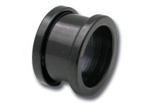 Flesh Tunnel Stahl Schwarz |  ITC