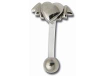 Banane Flexible Kugel 3 mm Motiv Geflügeltes Herz |  ITC