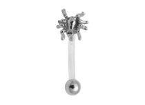 Banane Flexible Kugel 3 mm Spinnenmuster |  ITC