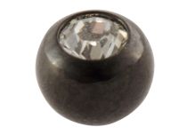 Bouce Stahl Schwarz Schraube Kristall Farbig 1.6 mm |  ITC