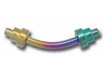 Banane Titanium Motiv Hanteln Bunt 4 mm |  ITC