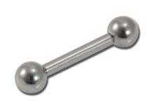 Barbell Titanium Intern Metall mit Kugeln |  ITC