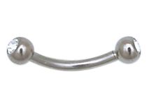Banane Titanium Doppelkristall 2,5 mm |  ITC
