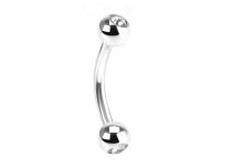 Banane Titanium Doppelkristall 2,5 mm |  ITC