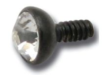 Kugel Stahl Schwarz interne Schraube 2 mm Cristal Colored |  ITC
