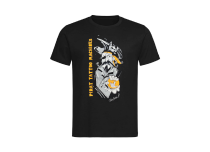 T-Shirt Devil design by L.Sokolowski Modell Mann | Pirat