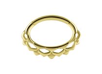 Ring Scharnier Golden 4 Losange |  ITC