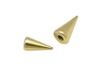 Spitze Stahl vergoldet Gold Fein Schraube Basis 3 mm |  ITC